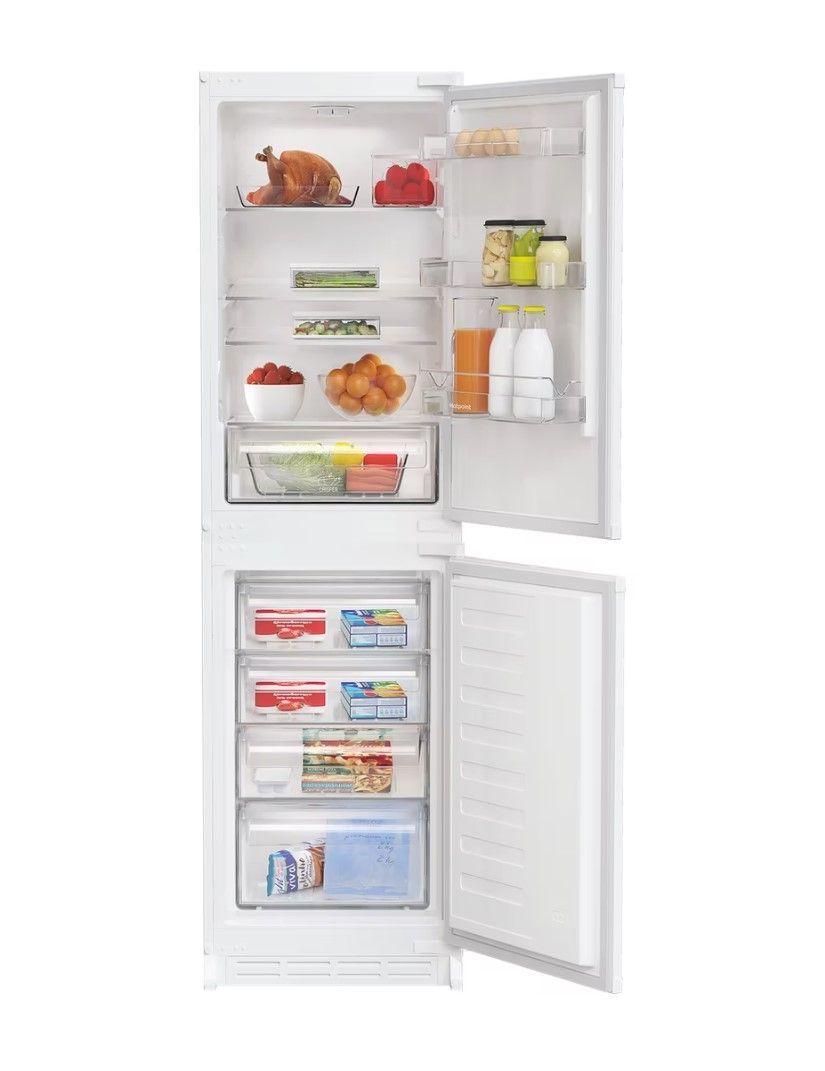 Hotpoint HPKS1262B4UK Integrated - 50-50 Frost Free Fridge Freezer