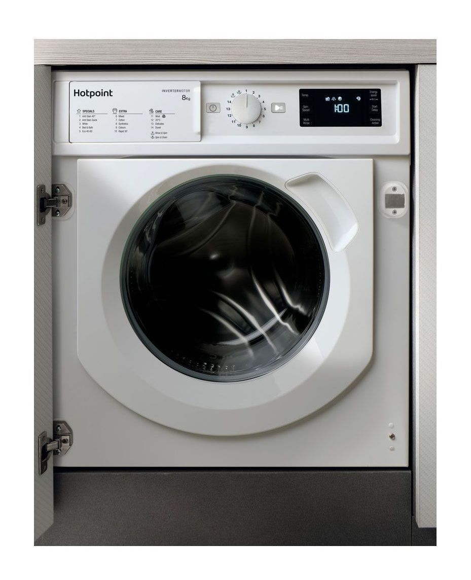 Hotpoint BIWDHG961484 UK 9kg Wash 6kg Dry Integrated Washer Dryer 