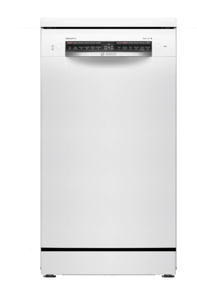 Bosch SPS4HMW14G Series 4
Slimline Dishwasher, 10 Place Settings