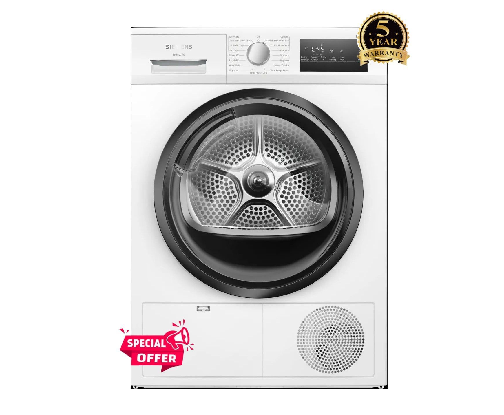 Siemens WT45N203GB 8kg Condensor Tumble Dryer IQ300 Special Offer £499!*