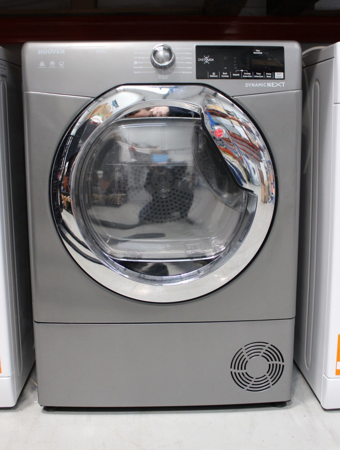 Refurbished Silver/Grey DXC10TC10TCER Hoover Condenser Dryer 10kg £190