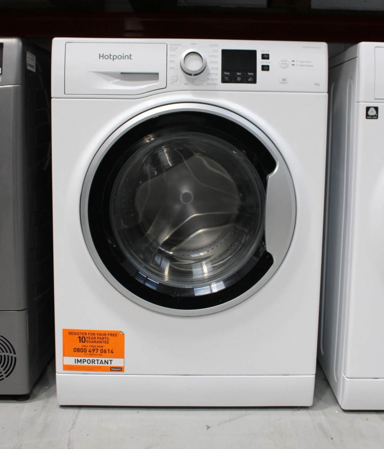 Refurbished NSWE845CWSUKN Hotpoint 8kg Washing Machine £190