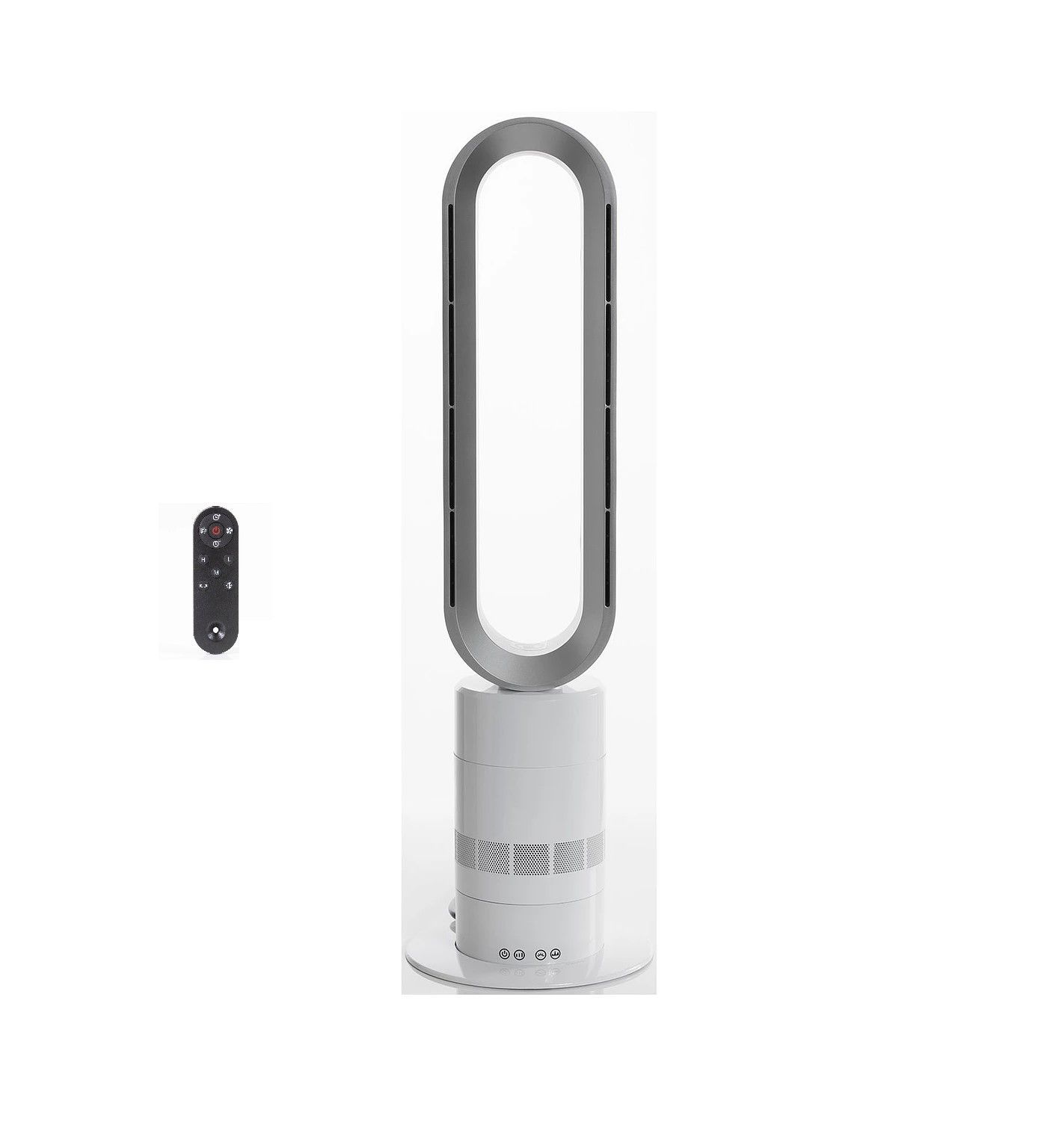Bladeless Tower Fan & Heater with Remote Control Summer Sale Price £129!
