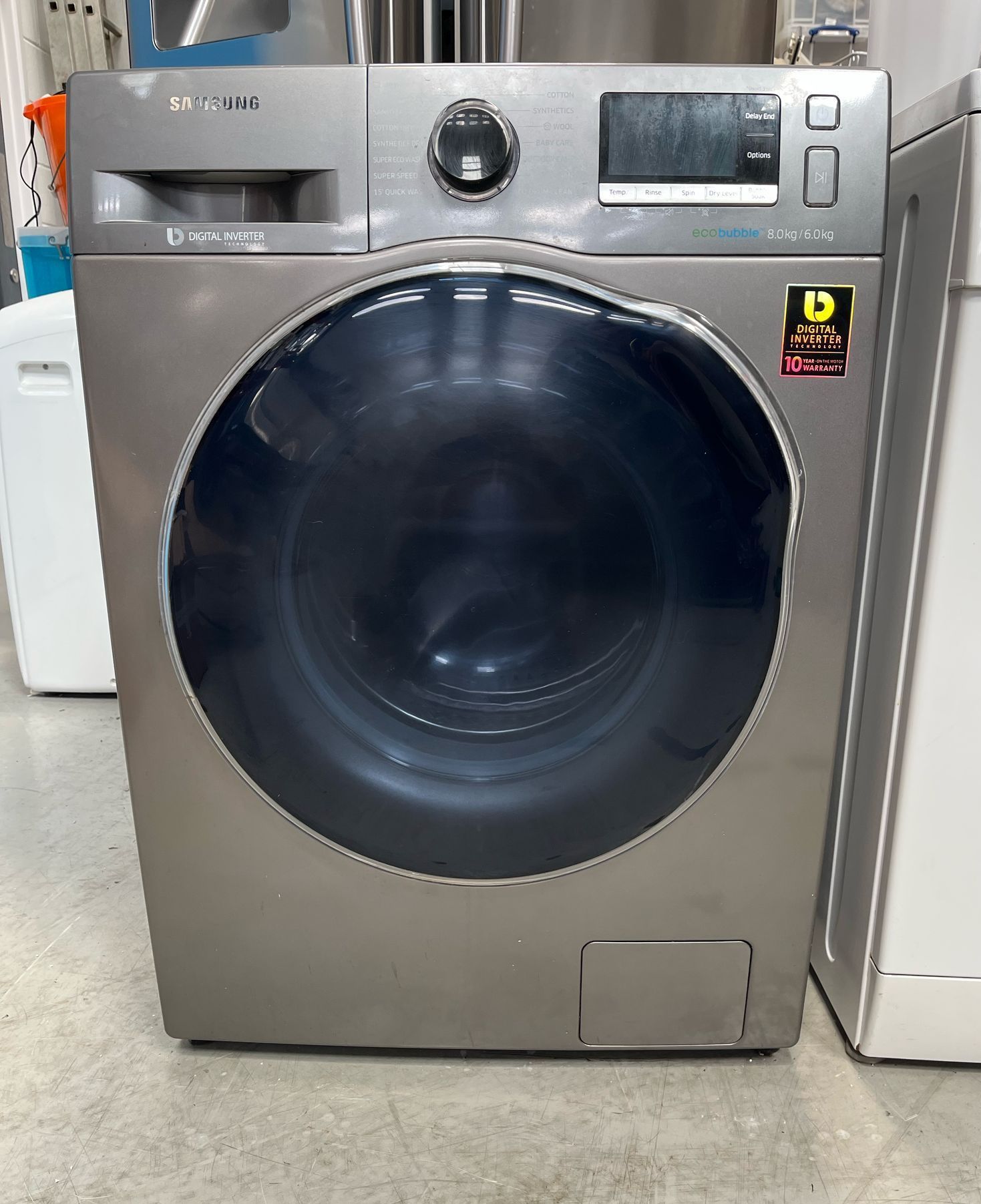 Refurbished Samsung WD80J6410AX Ecobubble Washer Dryer 8kg / 6kg £350!
