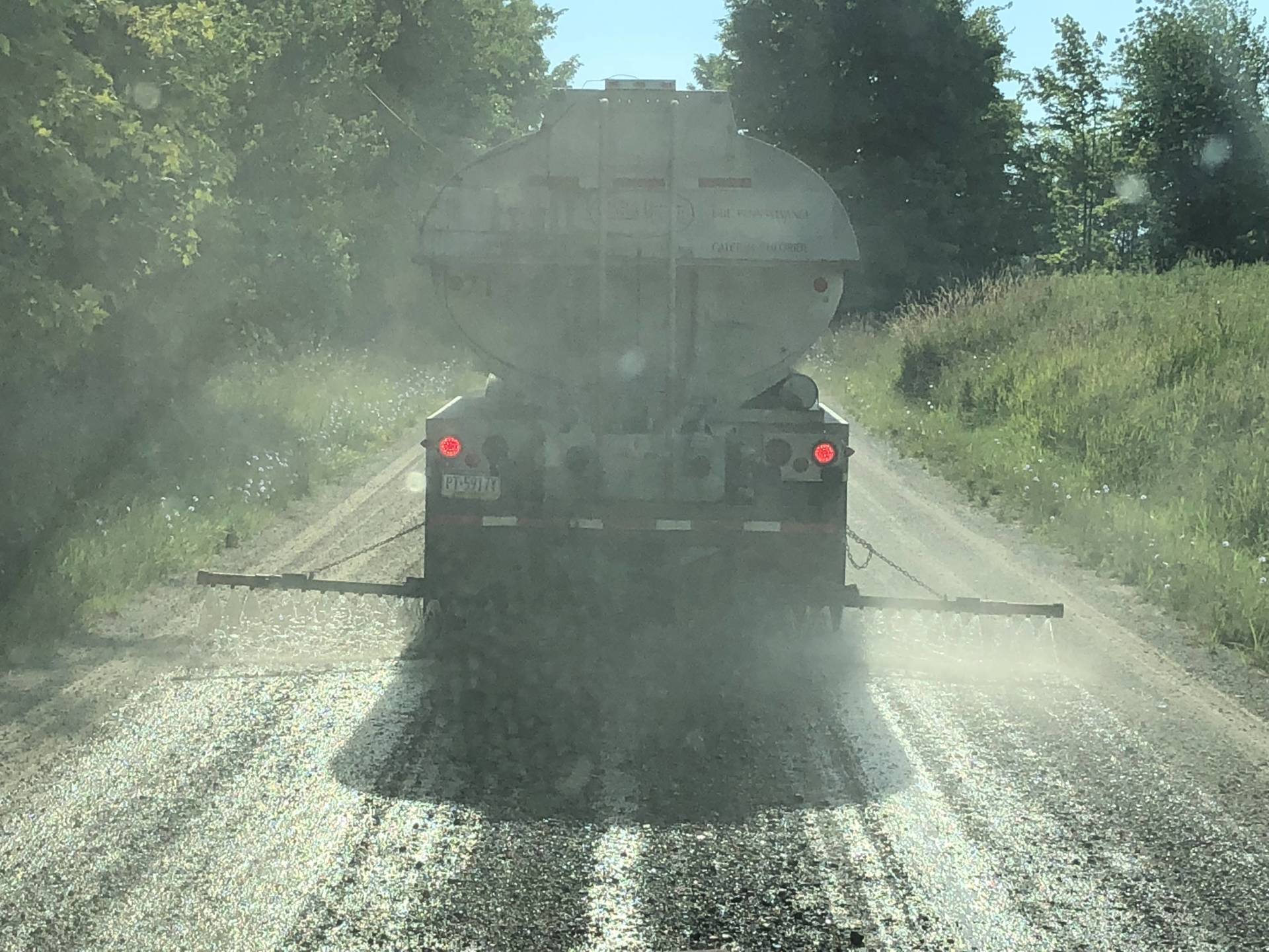 Seneca Mineral Truck Spray 2