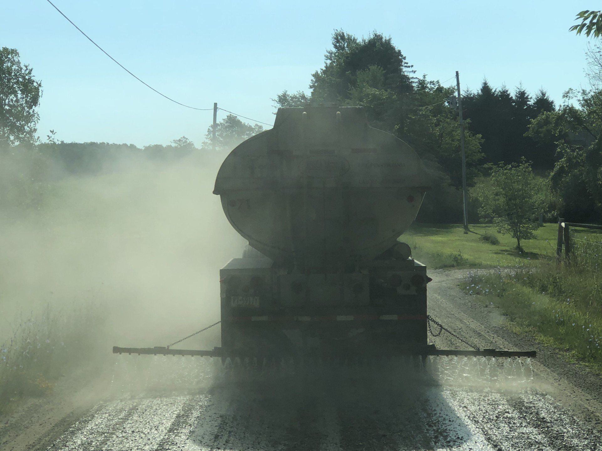 Seneca Mineral Trucks Spray 4