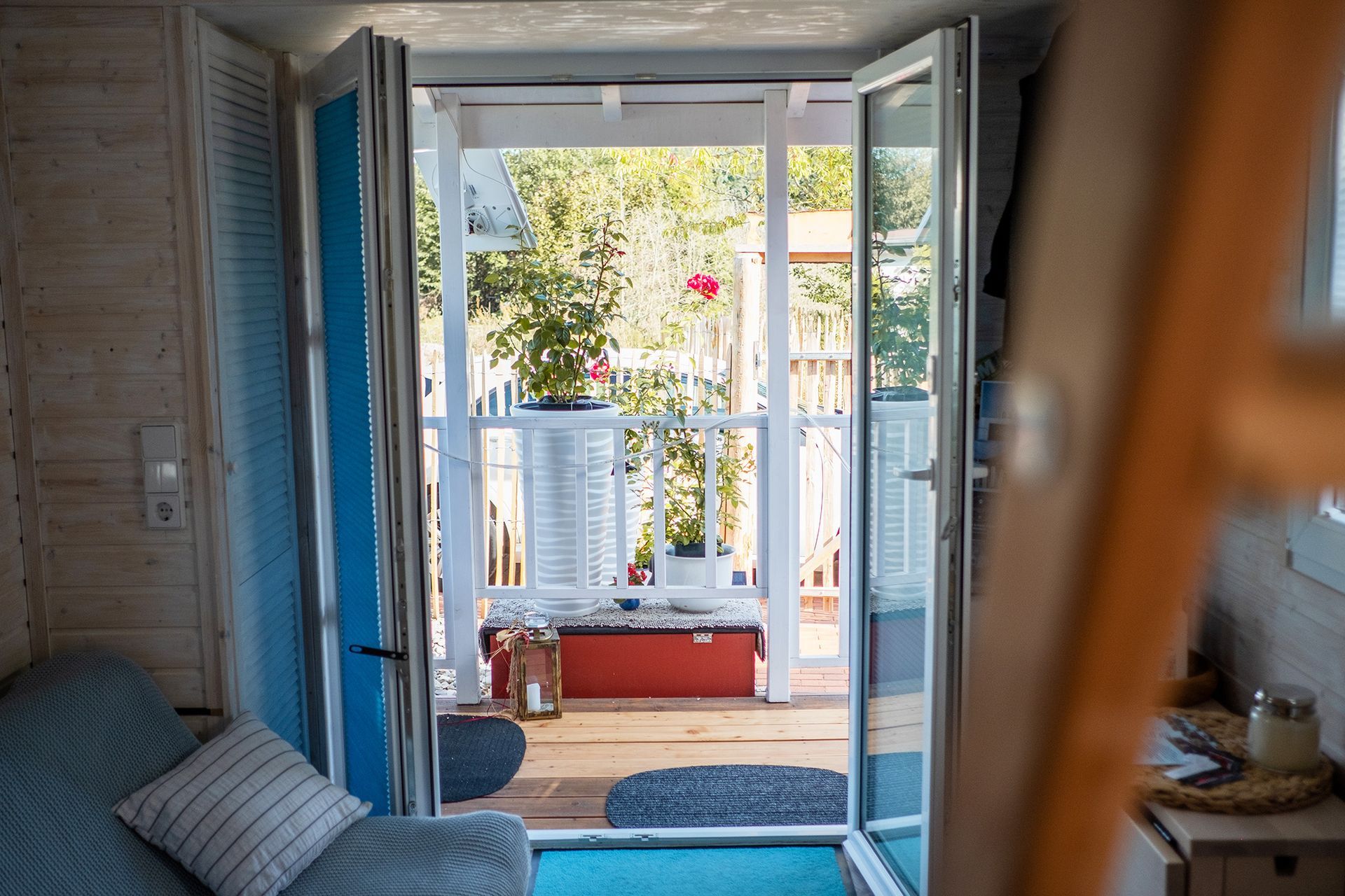 Tinyhouse bei Bamberg in Pettstadt - Innenblick (Fotografin: Lea Schreiber)