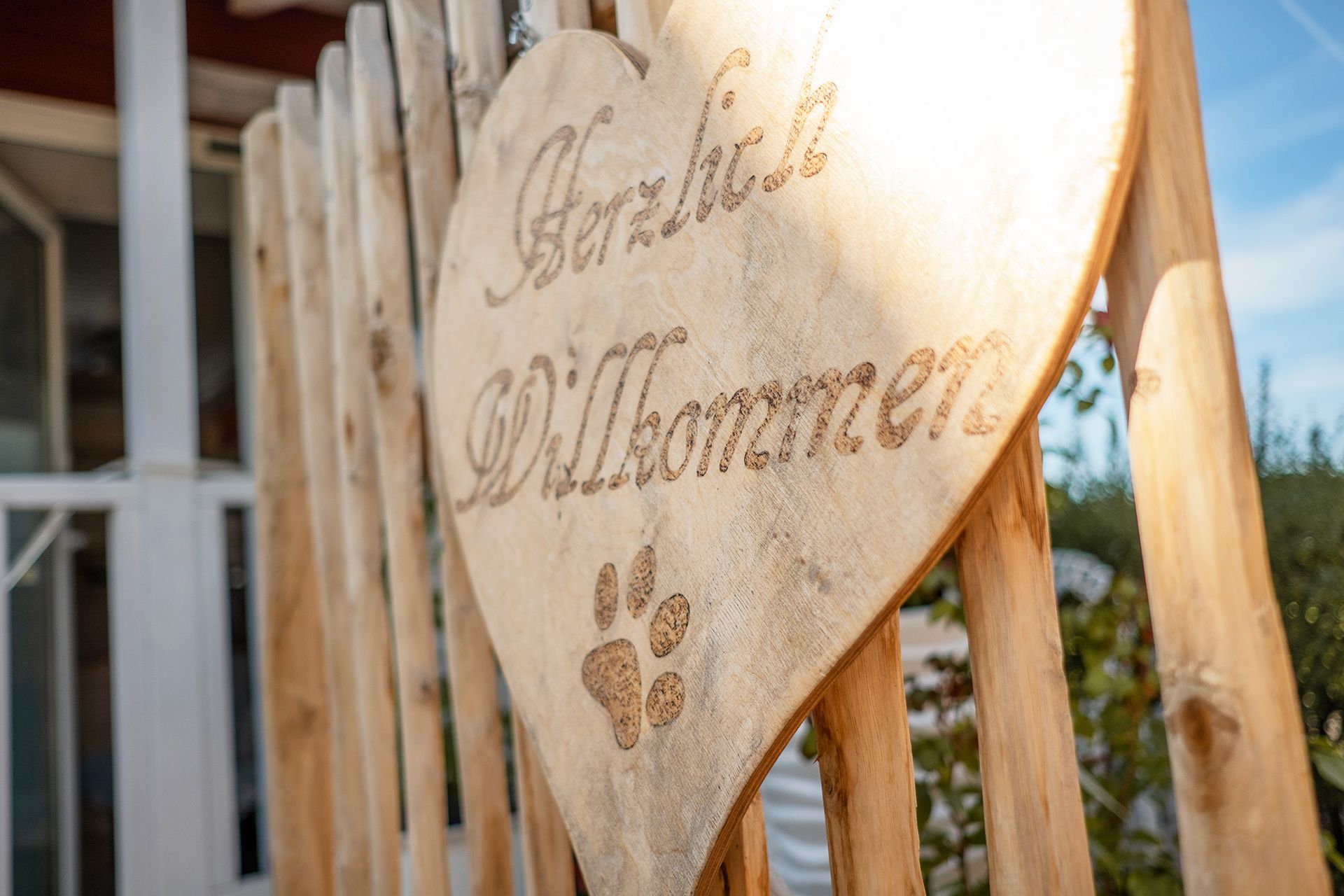 Herzlich Willkommen im Tinyhouse bei Bamberg in Pettstadt (Fotografin: Lea Schreiber)