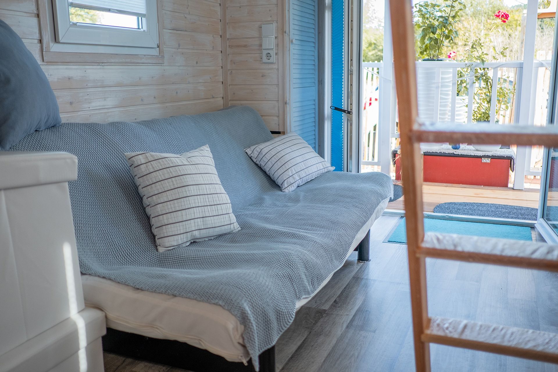 Tinyhouse Bamberg, Ausstattung TINYHOUSE EMMA (Foto: Lea Schreiber)