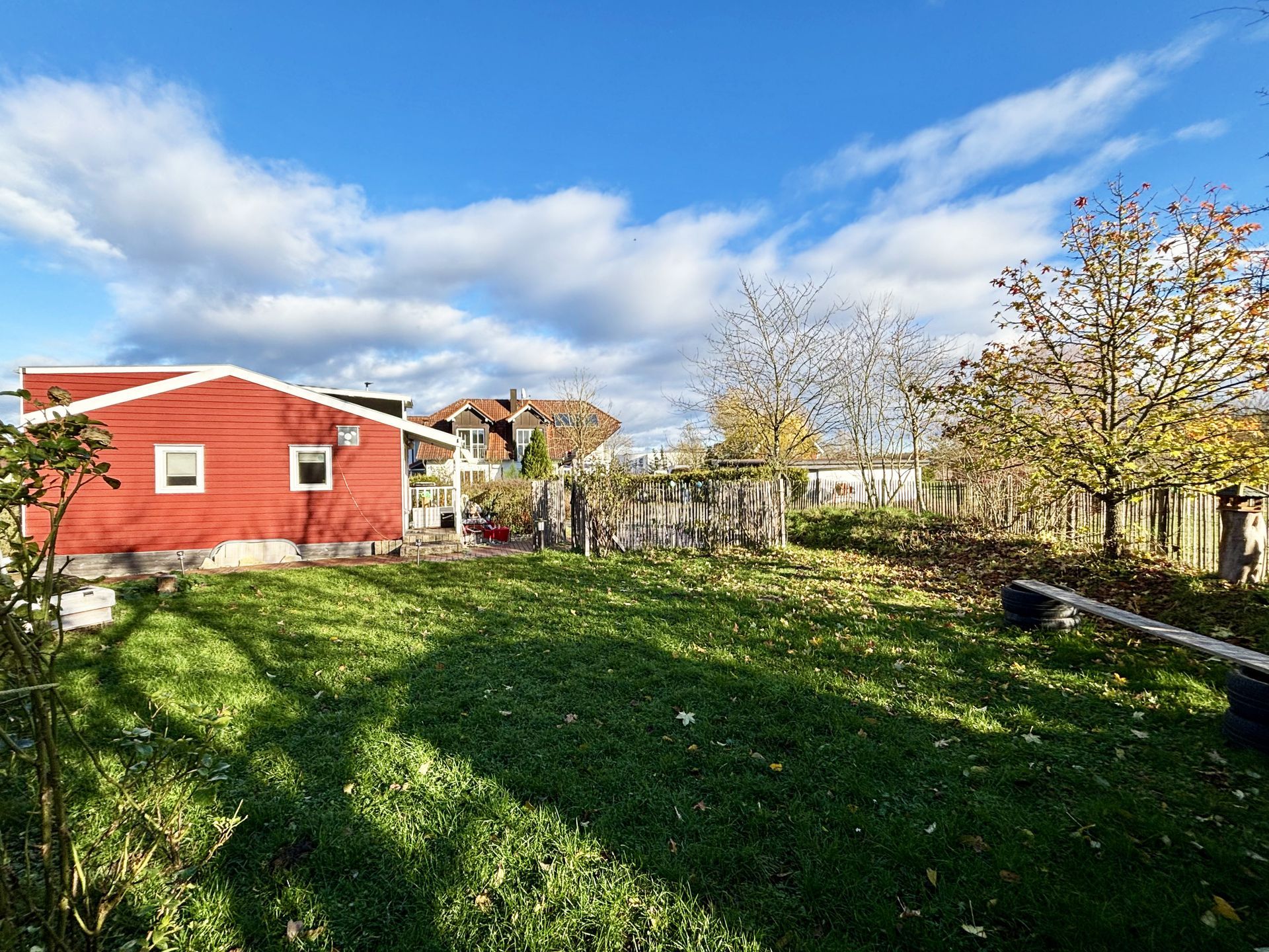 Tinyhouse Bamberg, Gartenfläche TINYHOUSE EMMA, genug Platz zum Relaxen
