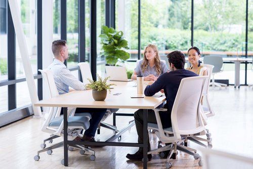 Group of Business People — Riverside, CA — TotalPlan Business Interiors Inc