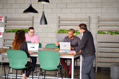 People Working on Project — Riverside, CA — TotalPlan Business Interiors Inc