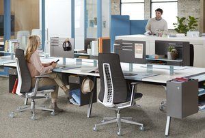 Business People in the Office — Riverside, CA — TotalPlan Business Interiors Inc