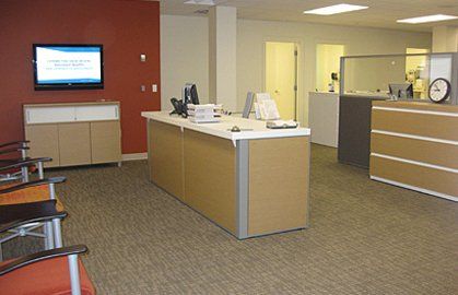 Big Table In Lobby Area — Riverside, CA — TotalPlan Business Interiors Inc