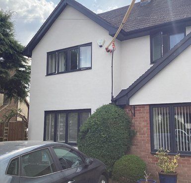before and after rendered house Quality Render Specialists Basildon