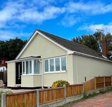 before and after rendered house Quality Render Specialists Basildon