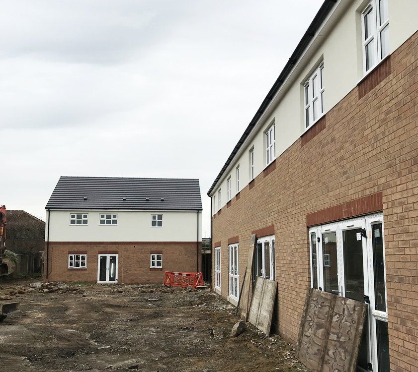 newly rendered house by Quality Render Specialists of Basildon, Essex