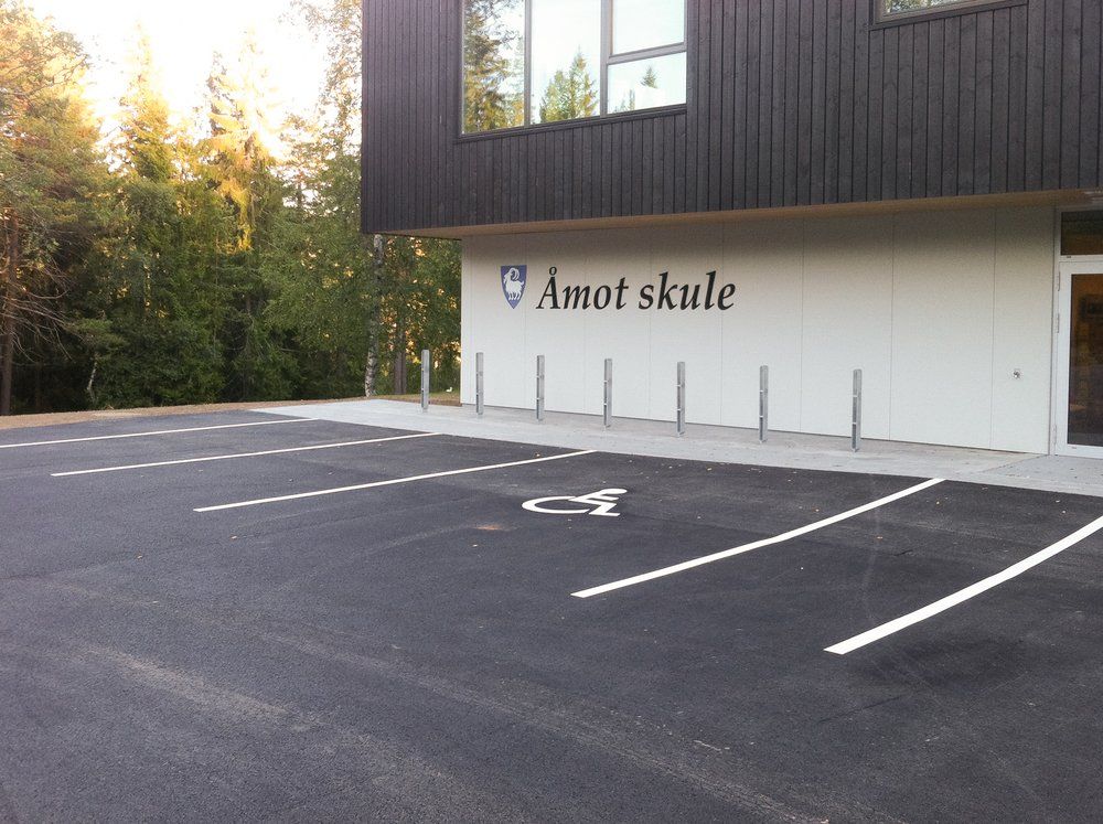 parkeringsplass skole - Vågen & Hansen