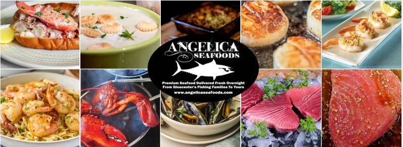 Where can i order fresh seafood online? Angelica Seafoods Premium Fresh Seafood, Sustainably Caught & Shipped From Gloucester's Fishing Families To Yours. Order Fresh Seafood Online Next Day Delivery Nationwide.
