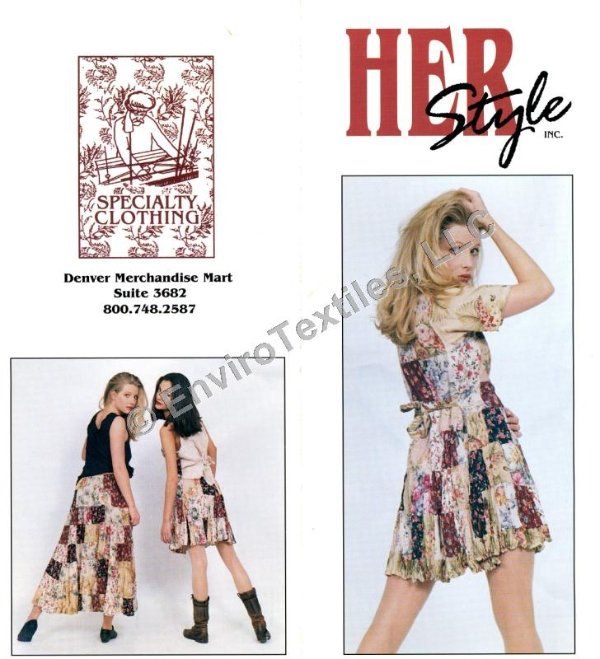 A poster for her style specialty clothing
