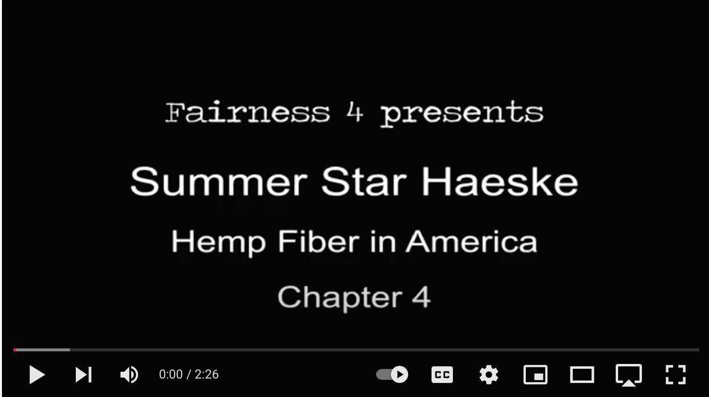 Fairness 4 presents summer star haeske hemp fiber in america chapter 4