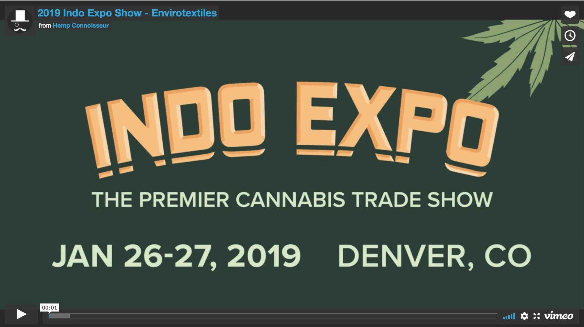 A poster for the indo expo in denver co