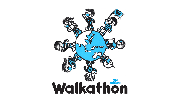 2022 Walkathon T-Shirt Logo