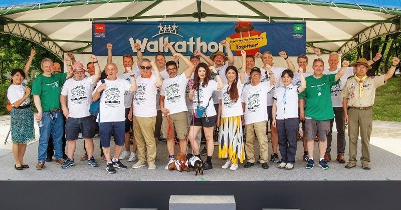 2023 Chubu Walkathon Volunteers - Group Shot