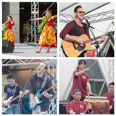 Live bands and music at Chubu Walkathon