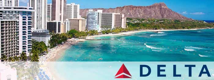 Pair of round-trip tickets to Honolulu on Delta