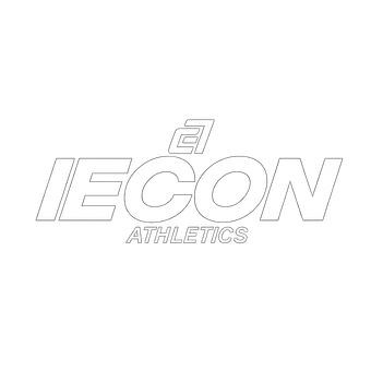 IECON Athletics logo in white.