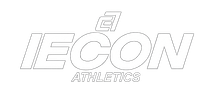IECON Athletics logo in white.