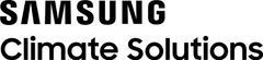 Logo SAMSUNG Climate Solutions in nero.