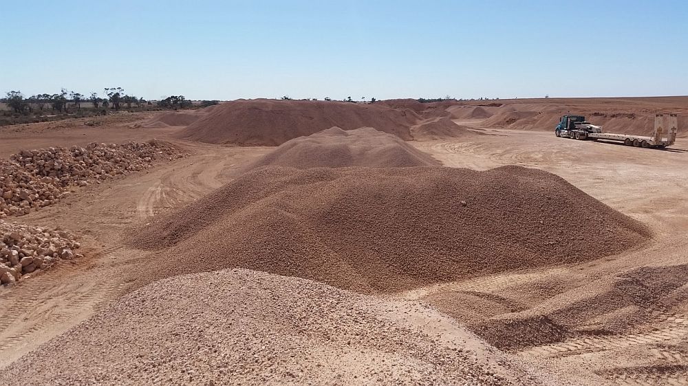 Limestone Quarries — Mildura, VIC — Waters Excavations Pty Ltd