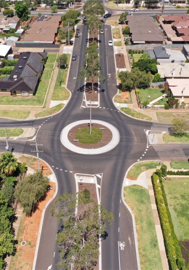 Roadworks — Mildura, VIC — Waters Excavations Pty Ltd