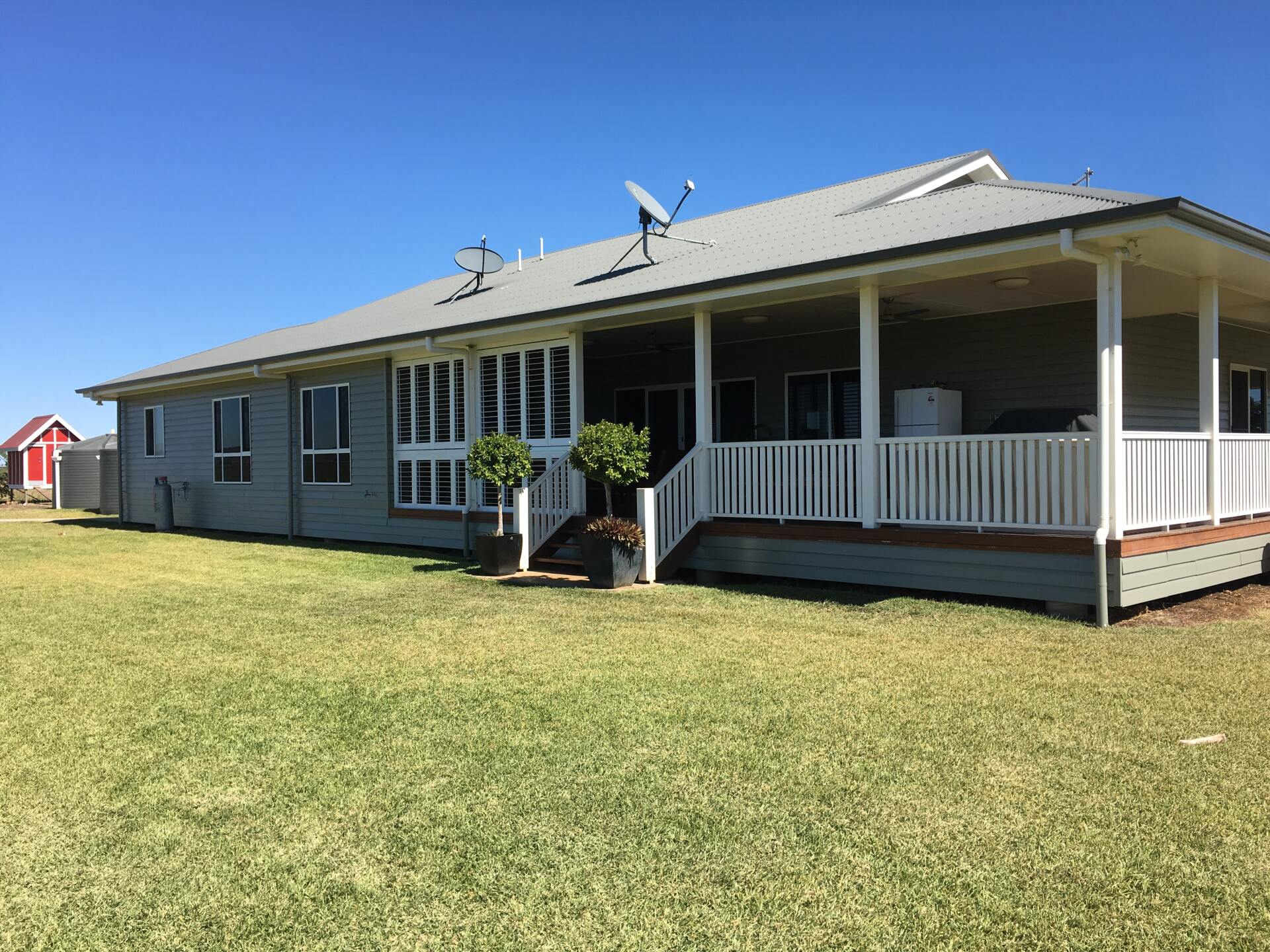 external aluminium shutters on patio 3