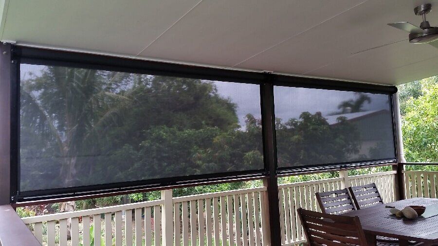 Ziptrak installation near me — Fabric Awnings in Mackay