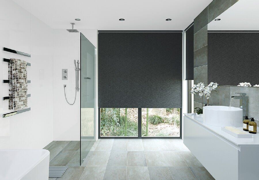 Black Roller Blinds | Blinds in Mackay