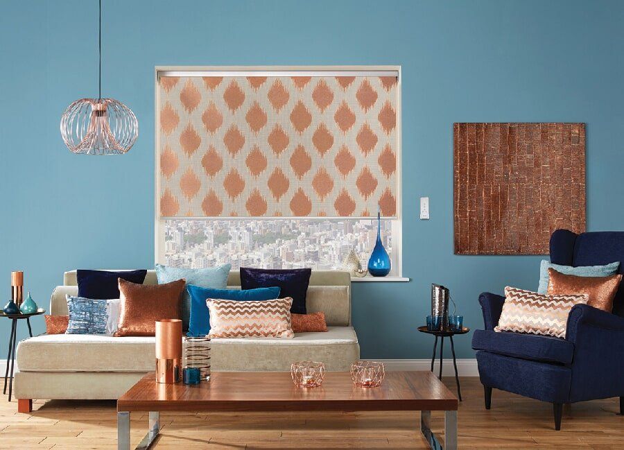 Custom Designed Diamond Roller Blinds | Roller Blinds in Mackay