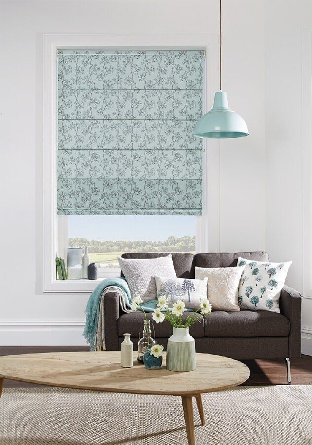 Blue Custom Design Roman Blinds | Roman Blinds in Mackay