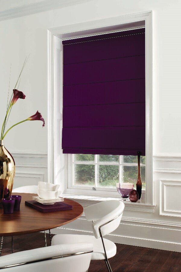 Violet Roman Blinds | Roman Blinds in Mackay