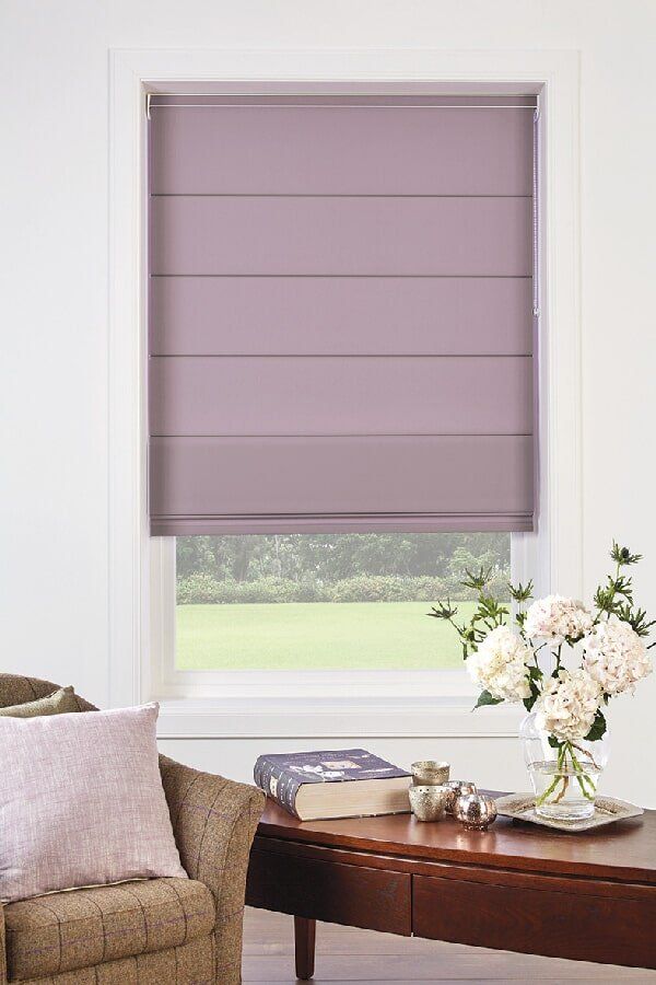 Purple Roman Blinds | Roman Blinds in Mackay
