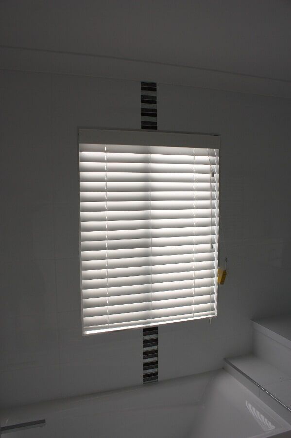 white shutters