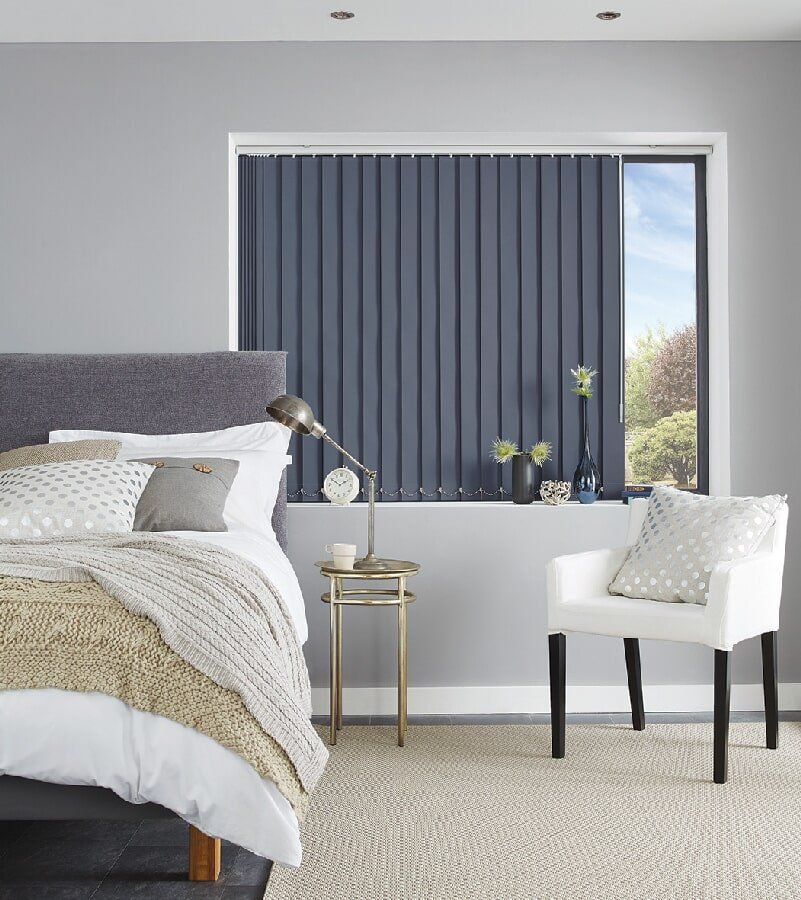 Gray Vertical Blinds | Blinds in Mackay