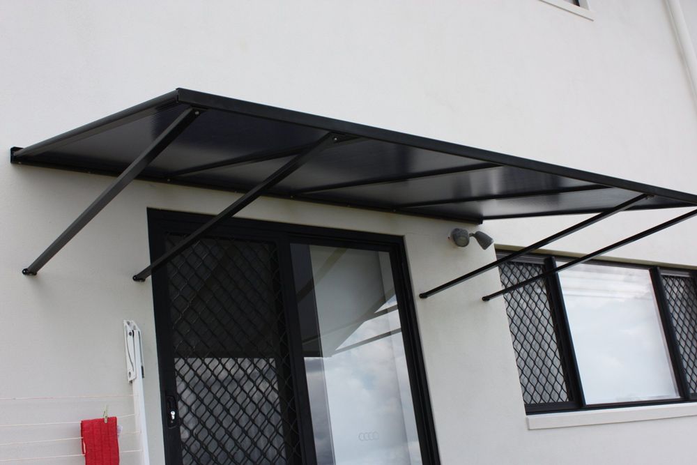 Installed Polycarbonate External Awnings