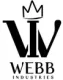 Logo for Webb Industries with intertwined 