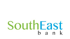 Logo for SouthEast bank: green
