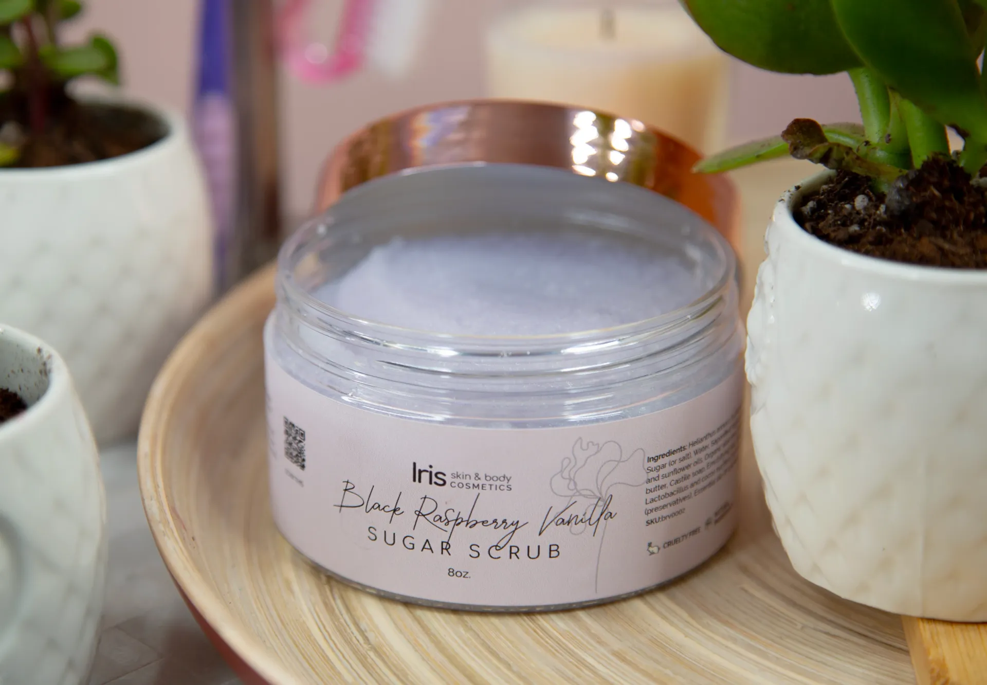 Black Raspberry Vanillia Sugar Scrub