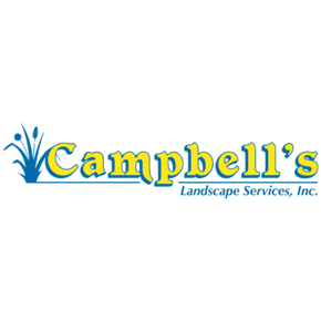 A logo for campbell 's landscape services inc.