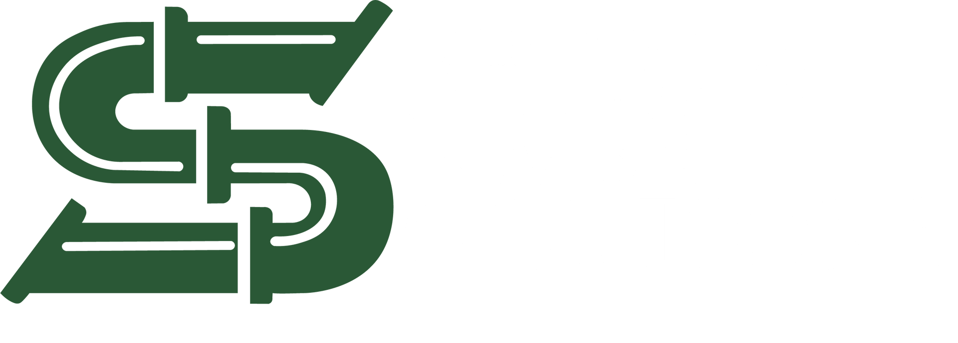 A green and white logo for septic and sewer solutions